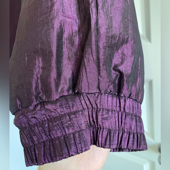 Vintage Purple & Black Coat - Picture 7 of 8